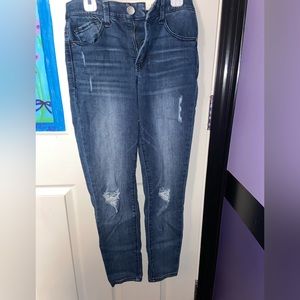 Wit and Wisdom, ripped skinny jeans, size 2.
